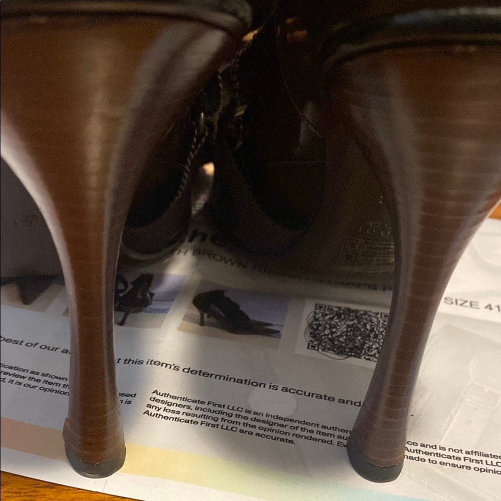 Gucci by Tom Ford  2002 Runway Lace up woman’s pump Heel size 41C - Picture 15 of 16